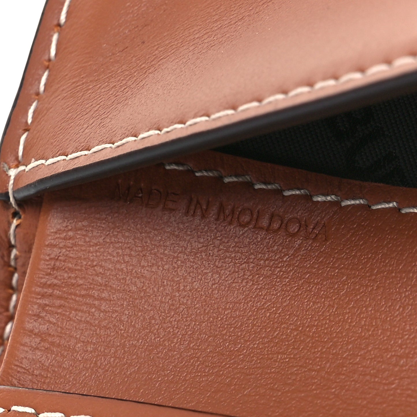 E-Canvas Vintage Check Tri-Fold Wallet Archive Beige