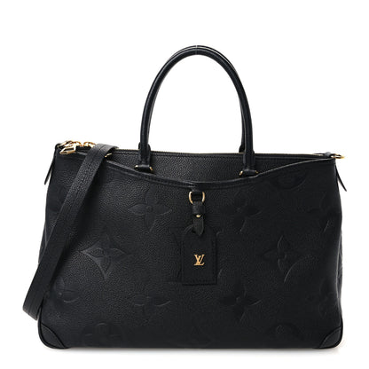 Louis Vuitton Empreinte Monogram Giant Trianon MM Black 1 of 9