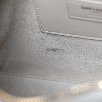 Saint Laurent Calfskin Classic Baby Duffle Dove White 16 of 18