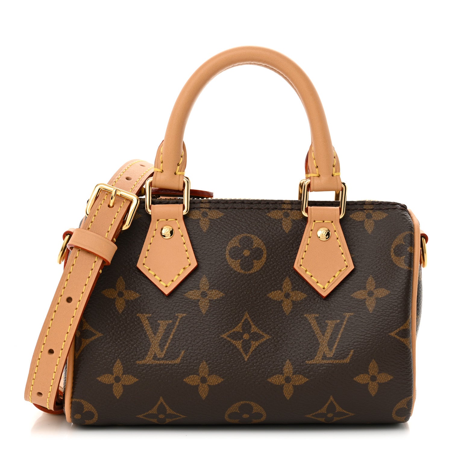 Louis Vuitton Monogram Nano Speedy Bandouliere 1 of 10