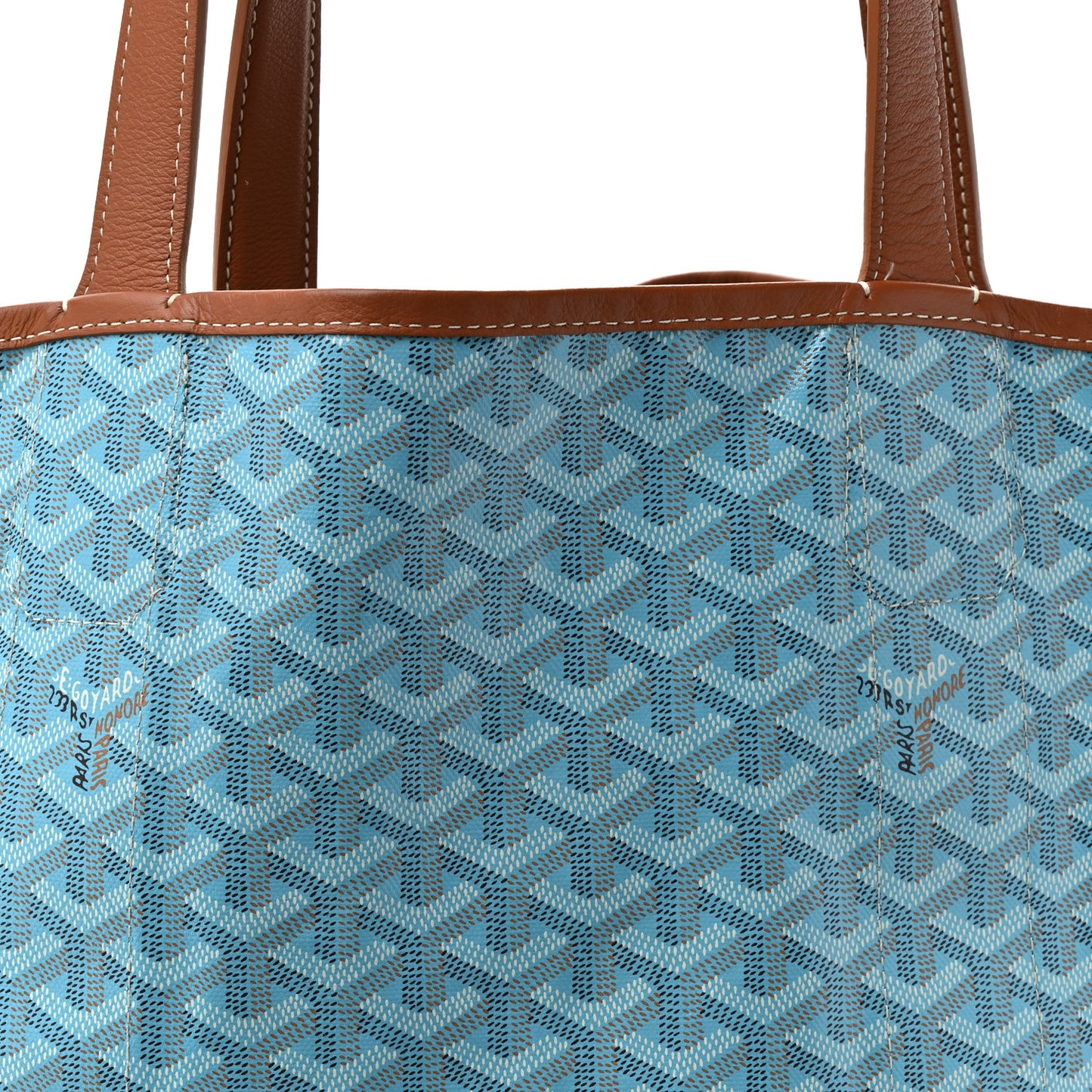 Goyardine Reversible Belharra Light Blue