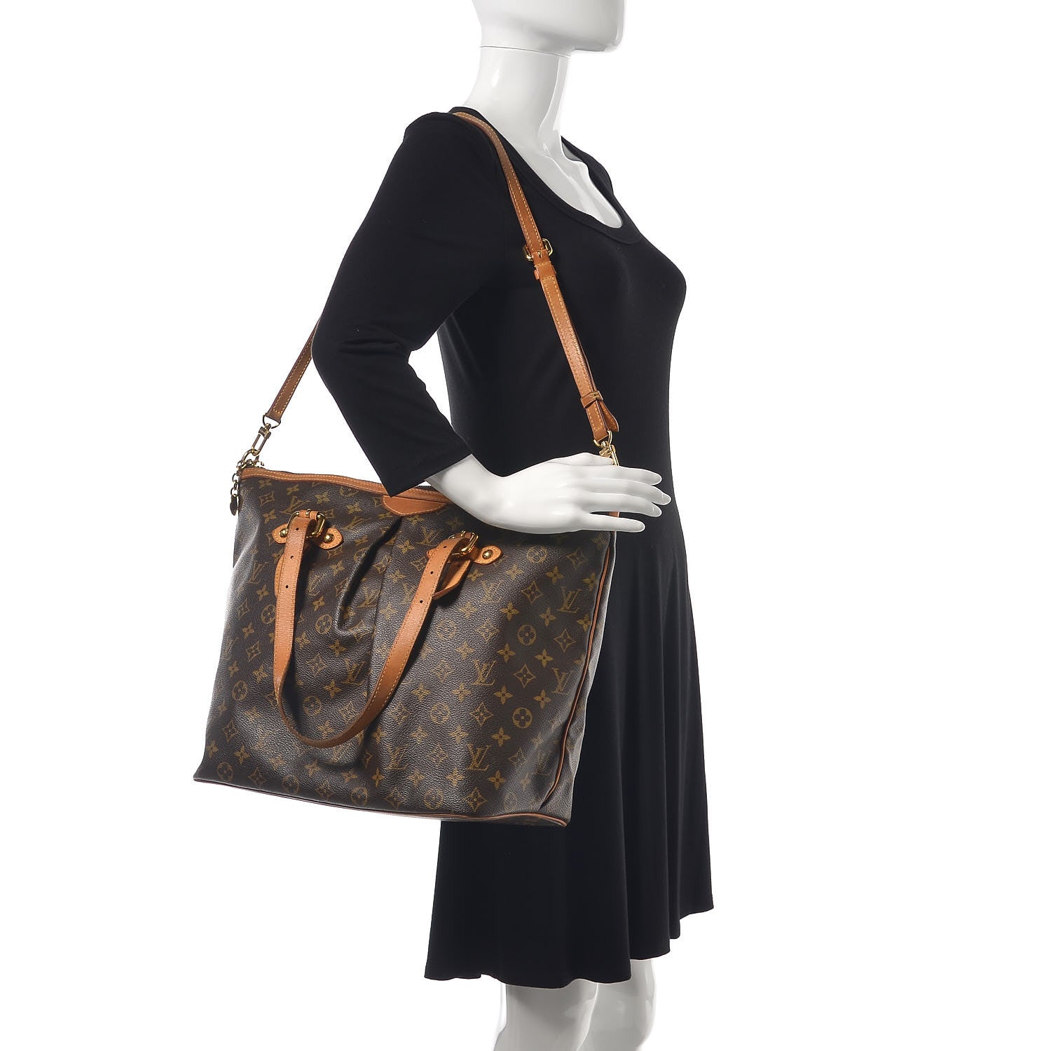 Louis Vuitton Monogram Palermo GM 2 of 17