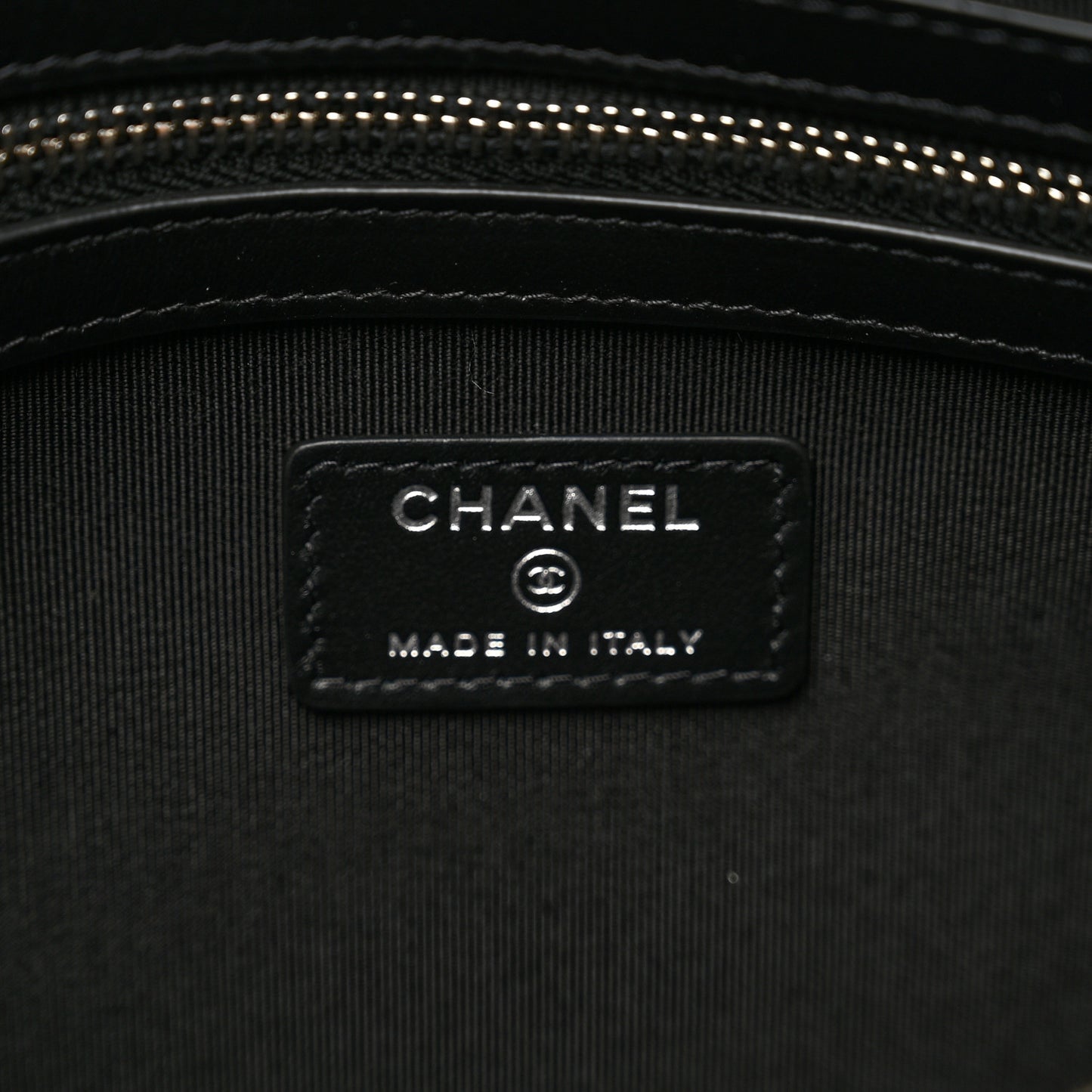 Wool Medium Deauville Cosmetic Pouch Black