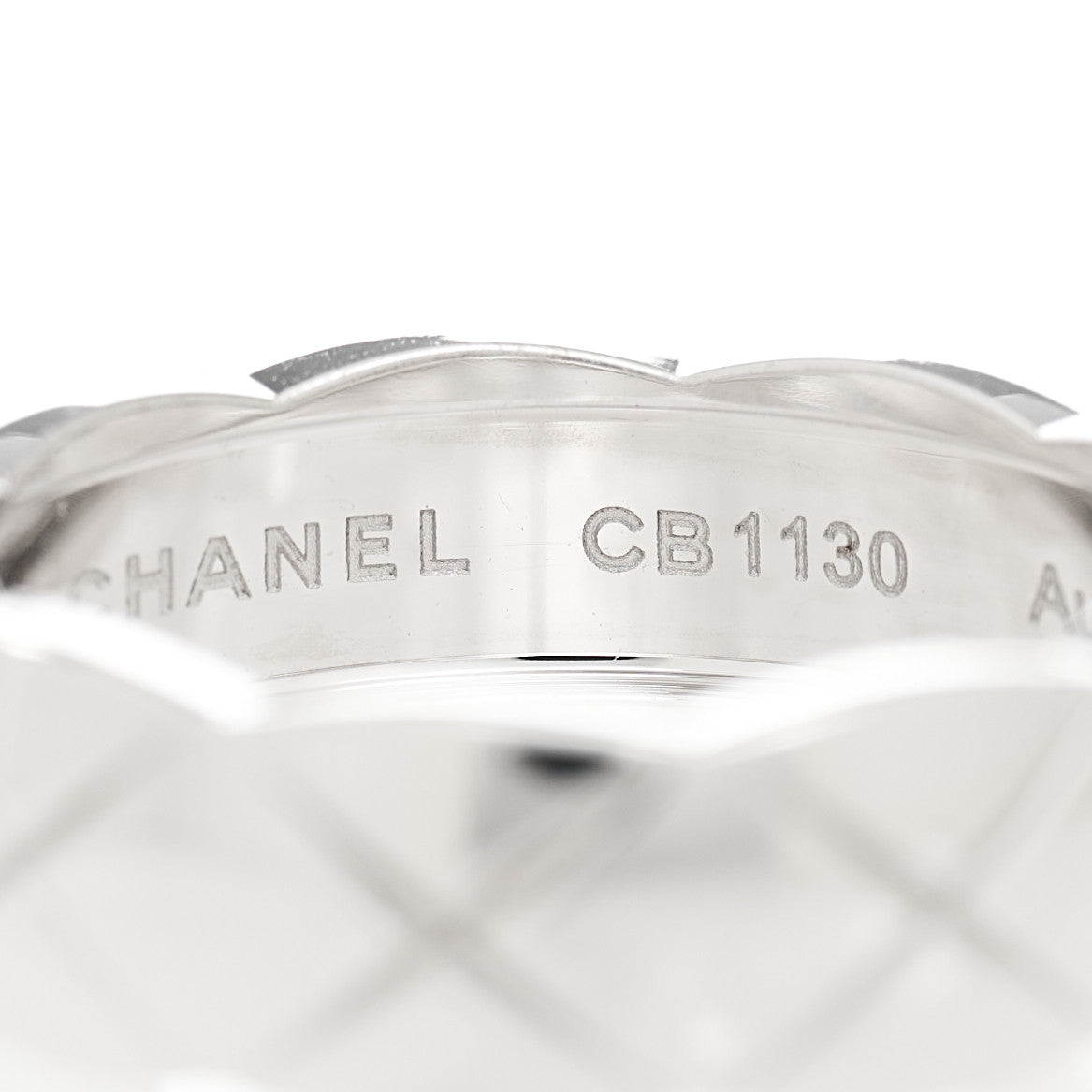 18K White Gold Small Coco Crush Ring 56 7.5