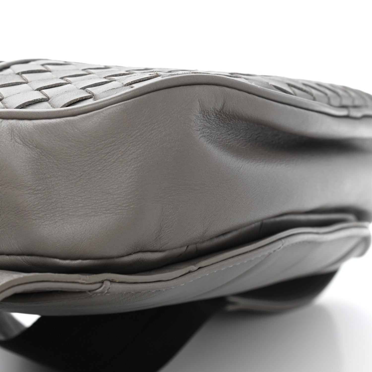 Bottega Veneta Nappa Intrecciato Belt Bag Dark Cement 8 of 9
