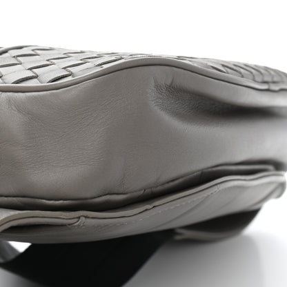 Bottega Veneta Nappa Intrecciato Belt Bag Dark Cement 8 of 9