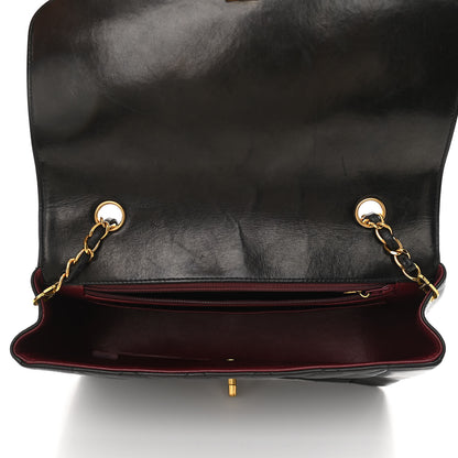 Chanel Lambskin Quilted Medium Single Flap Black 5 of 12