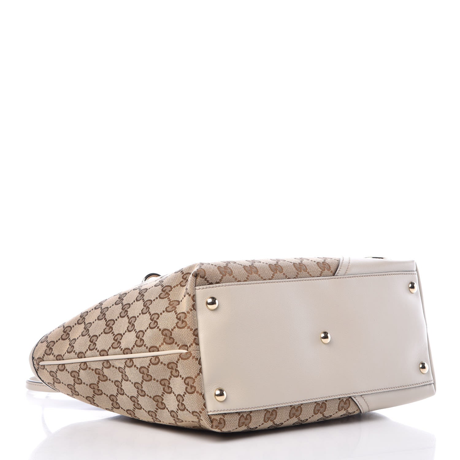 Gucci Monogram Medium New Britt Tote Off White 4 of 7