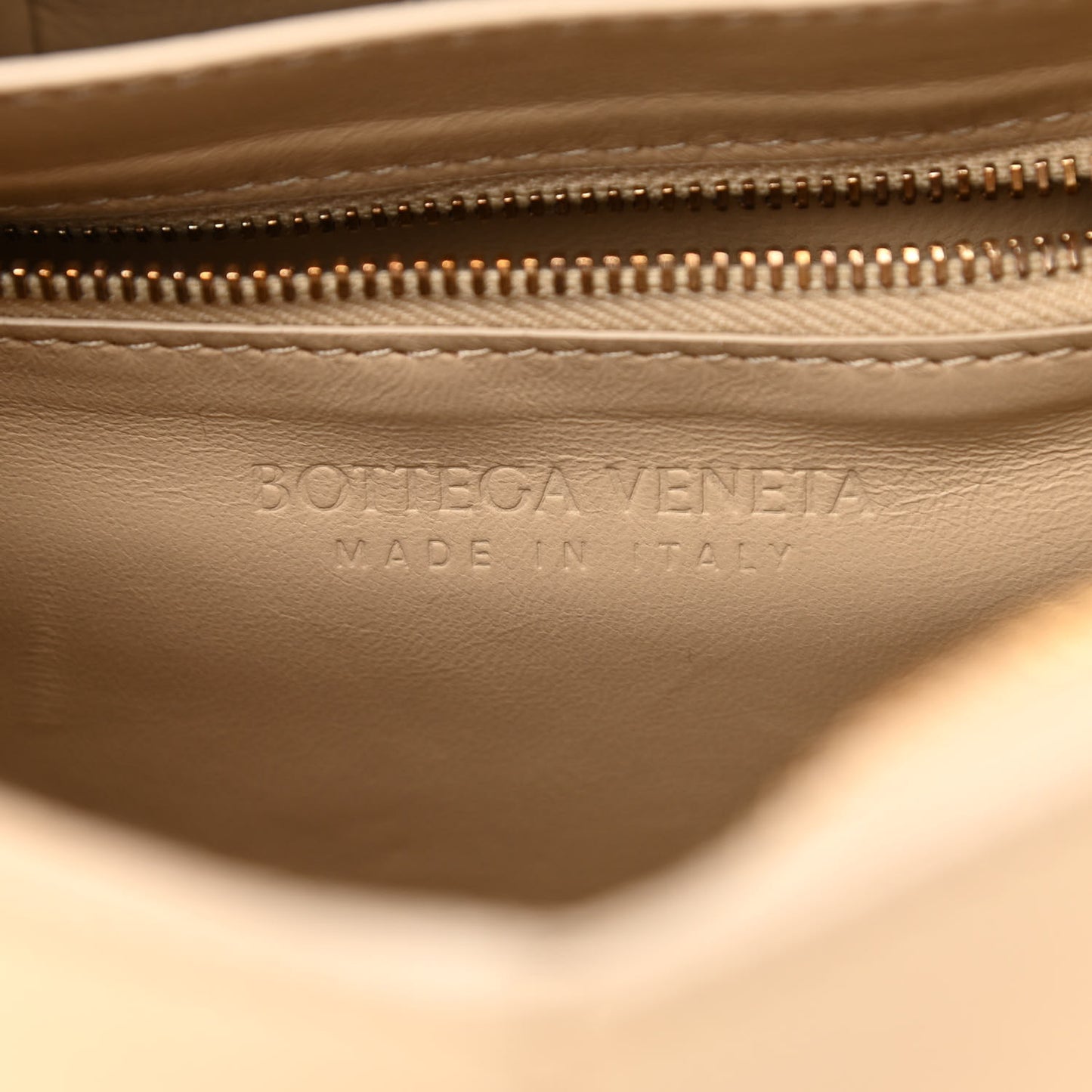 Grained Calfskin Maxi Intrecciato Cassette Crossbody Bag Porridge