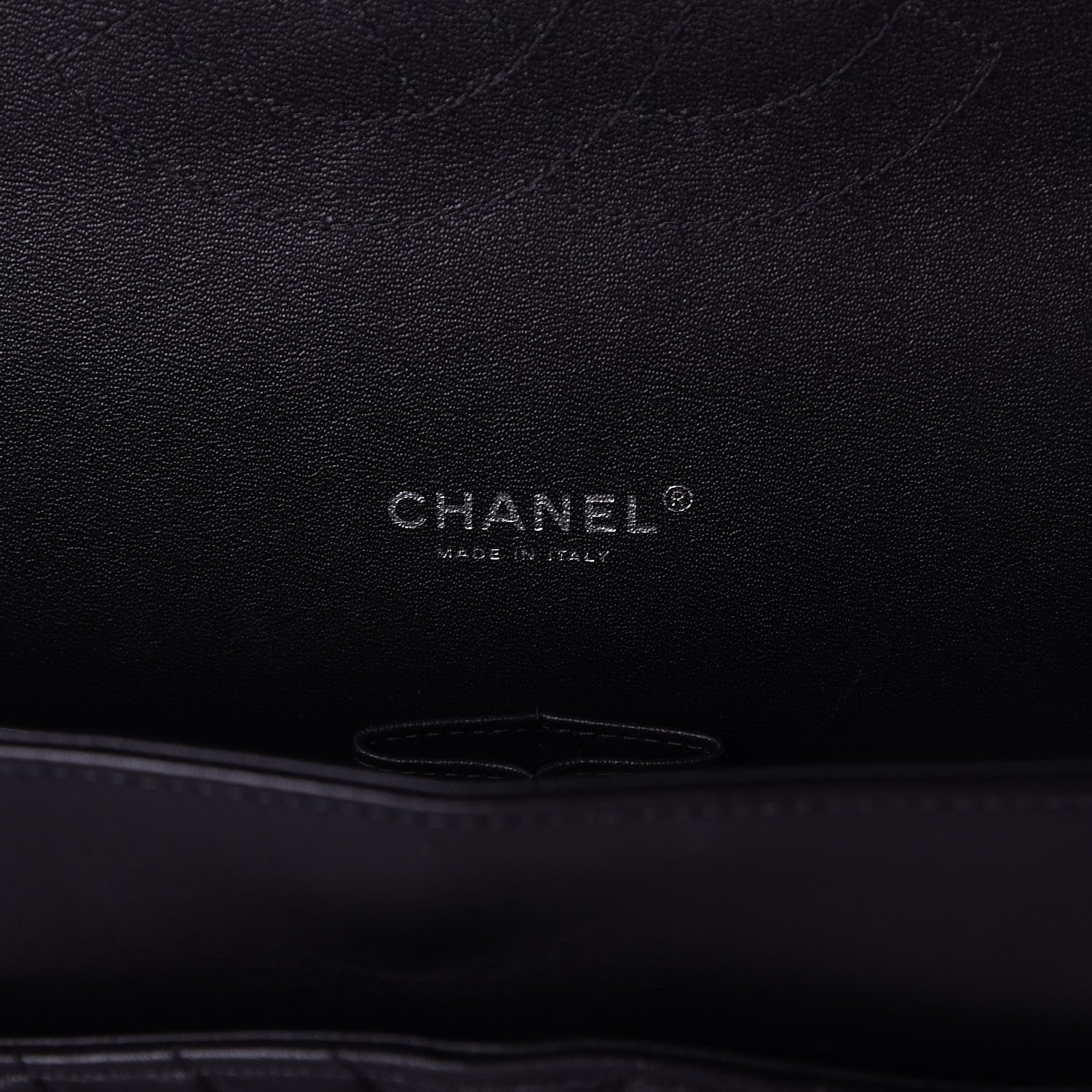 Chanel Lambskin Chevron Quilted Maxi Double Flap Black 10 of 12