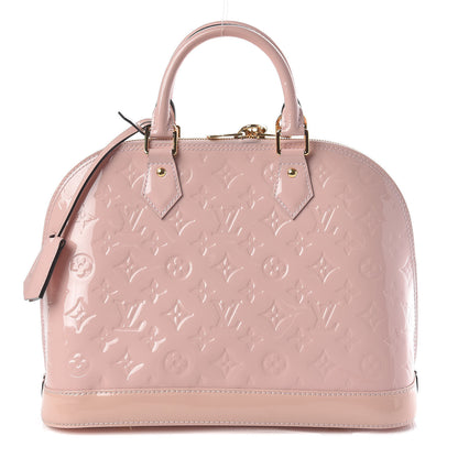 Louis Vuitton Vernis Alma PM Rose Ballerine 1 of 15