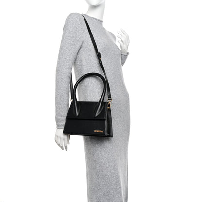 Jacquemus Smooth Calfskin Le Grand Chiquito Black 2 of 13