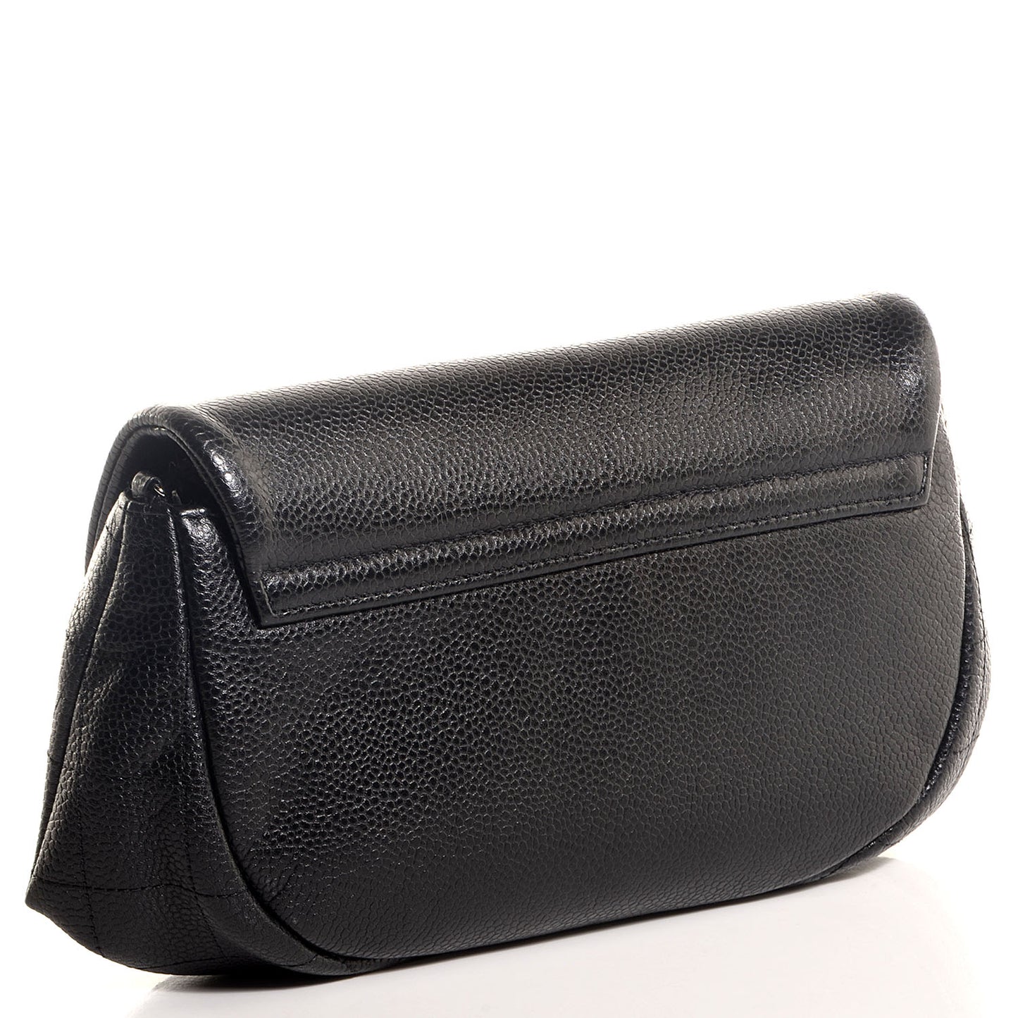 Caviar Half Moon Wallet On Chain WOC Black