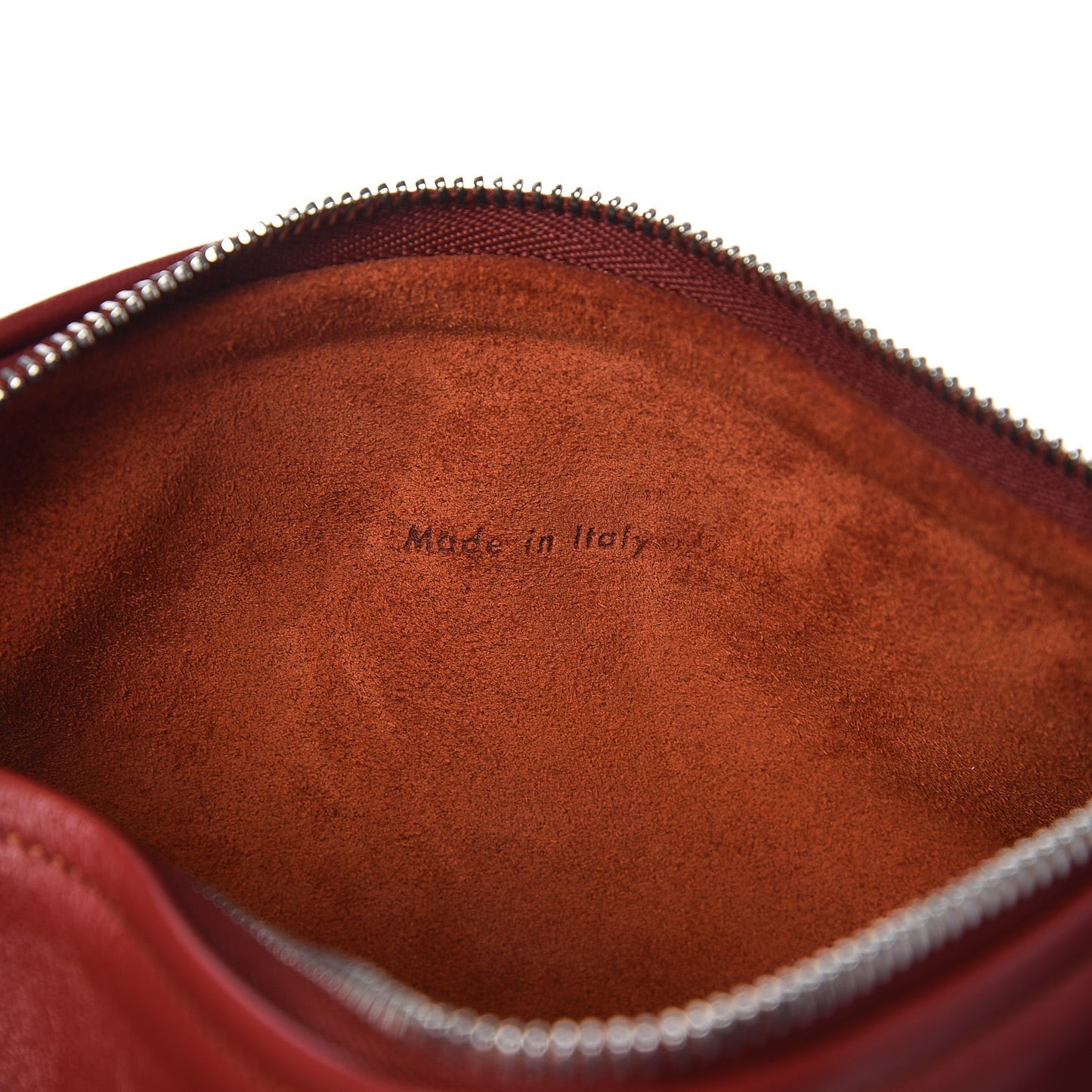 Calfskin Small Ribbon Shoulder Bag Merlot