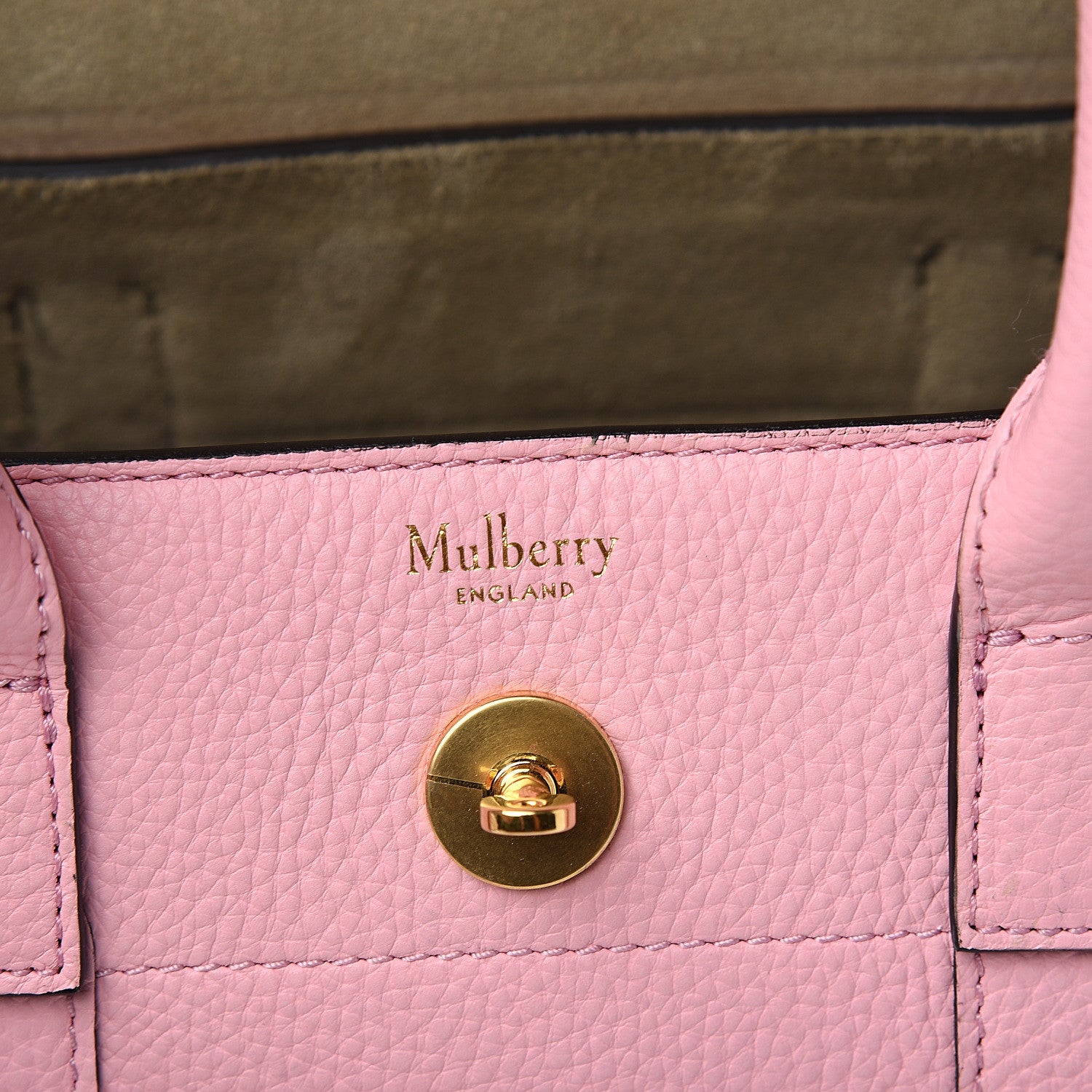 Mulberry Classic Grain Small New Bayswater Sorbet Pink 5 of 8
