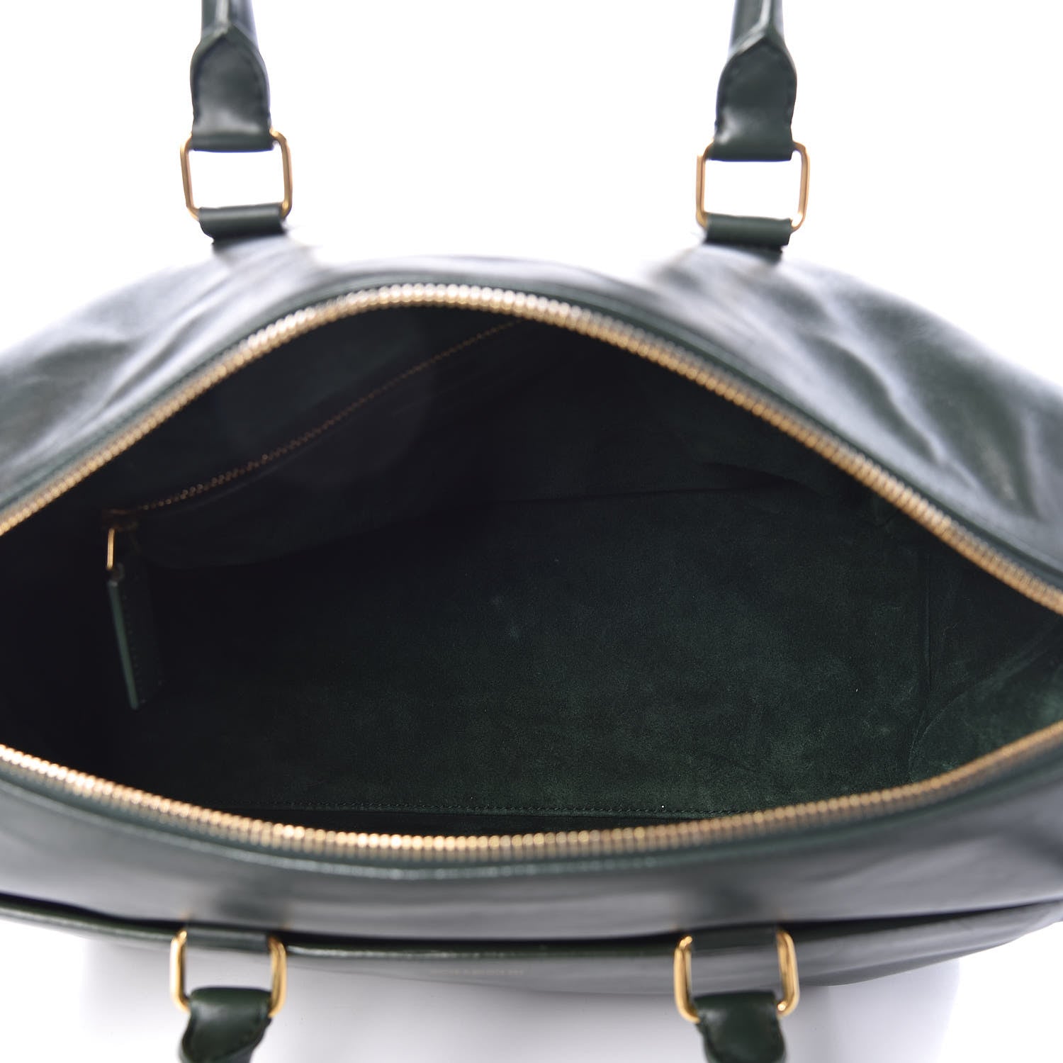 Saint Laurent Calfskin Classic Duffle 6 Green 5 of 24