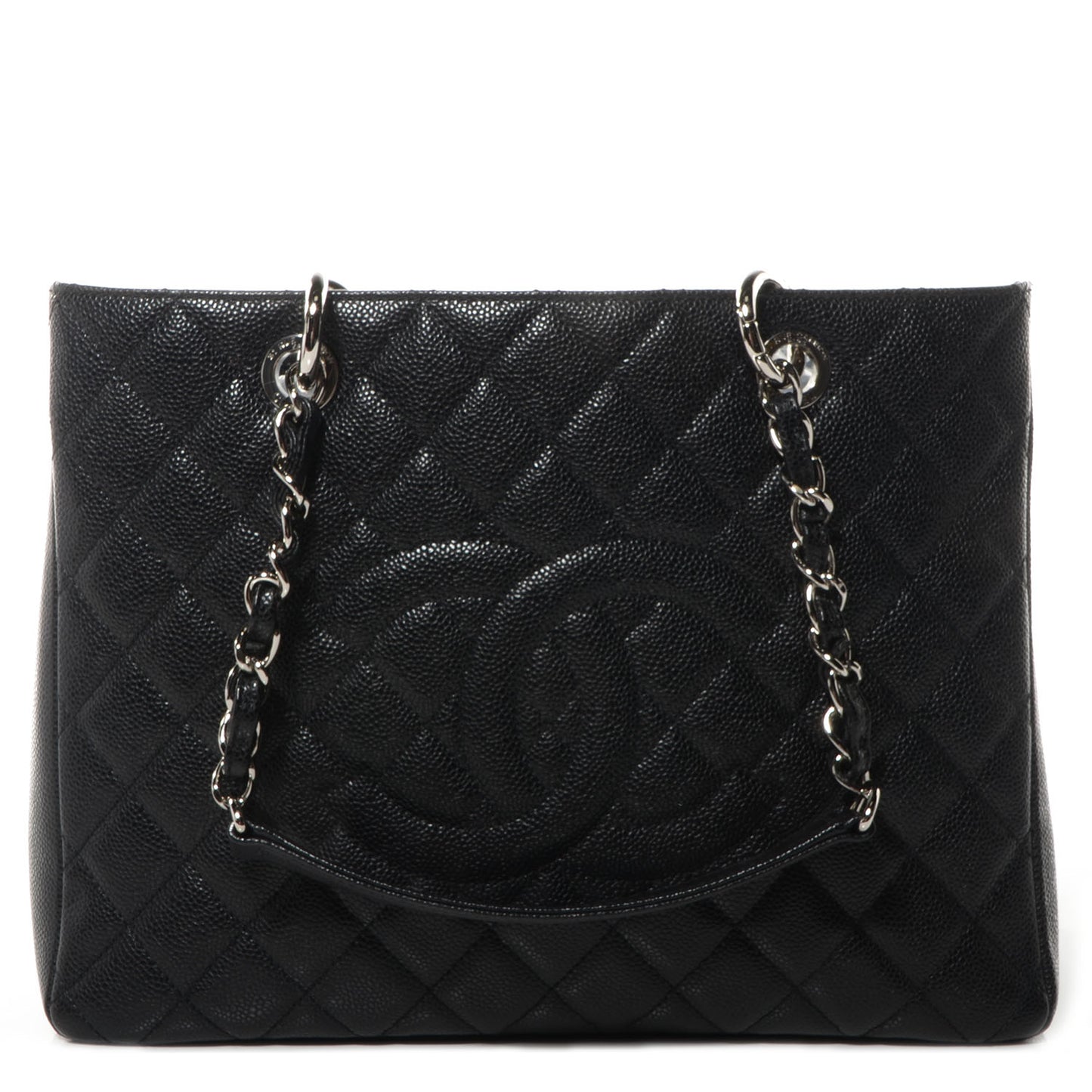Caviar Grand Shopping Tote GST Black