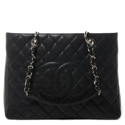 Chanel Caviar Grand Shopping Tote GST Black 1 of 8