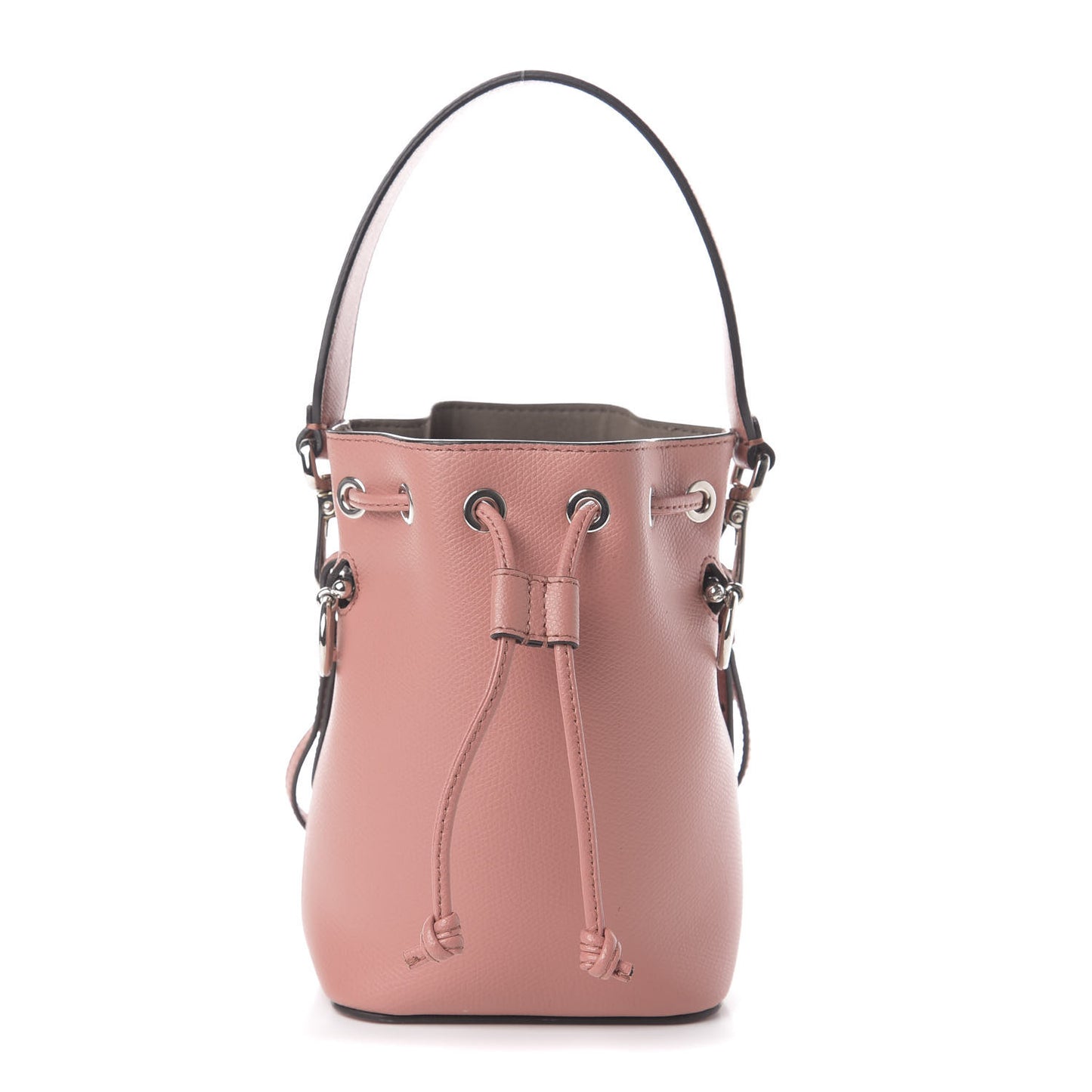 Vitello Cruise F is Fendi Mini Mon Tresor Bucket Bag Macaron