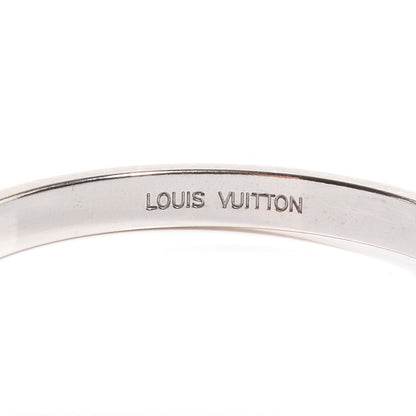 Louis Vuitton 18k White Gold Diamond Clous Bracelet 8 of 8