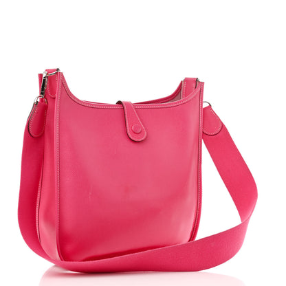 Hermes Epsom Evelyne PM Rose Tyrien 3 of 14