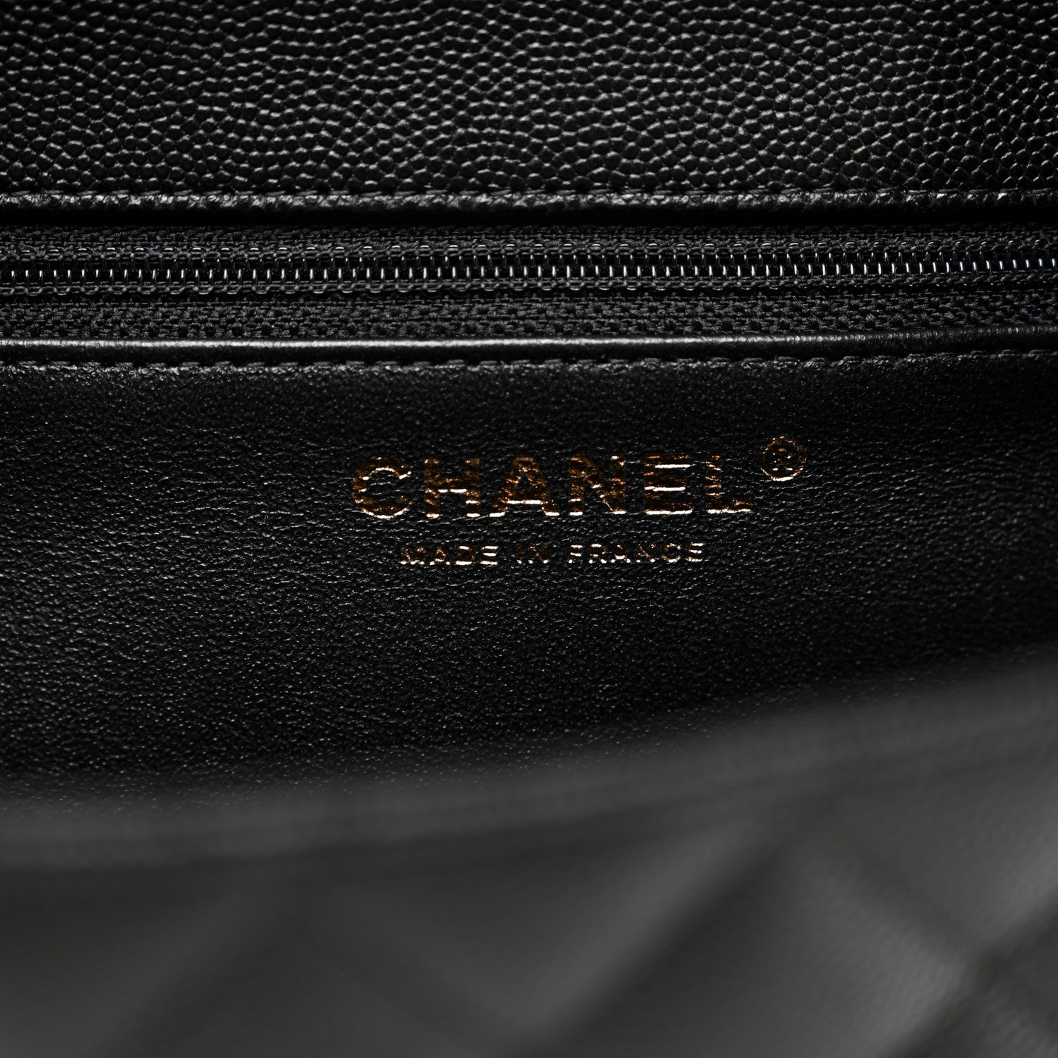Chanel Caviar Quilted Flap Clutch Black 6 of 8