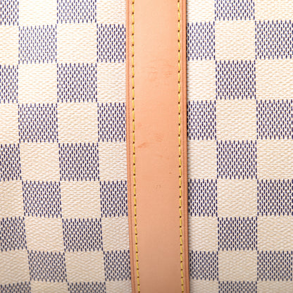Louis Vuitton Damier Azur Keepall 50 11 of 13
