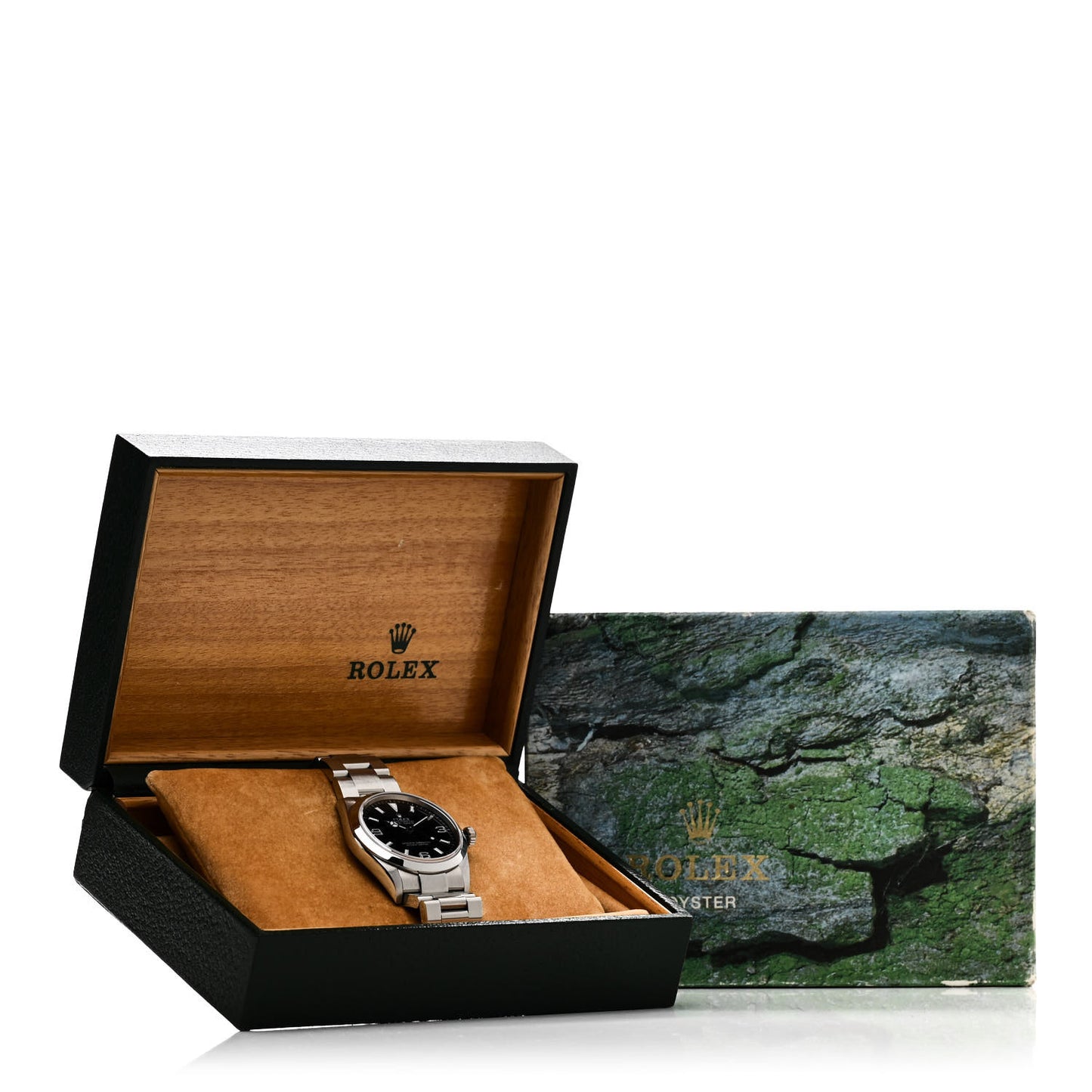 Stainless Steel 36mm Oyster Perpetual Explorer Watch Black 114270