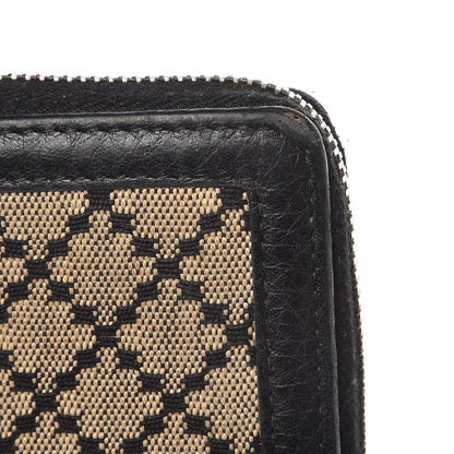 Gucci Diamante Bamboo Tassel Zip Around Wallet Dark Blue 9 of 11