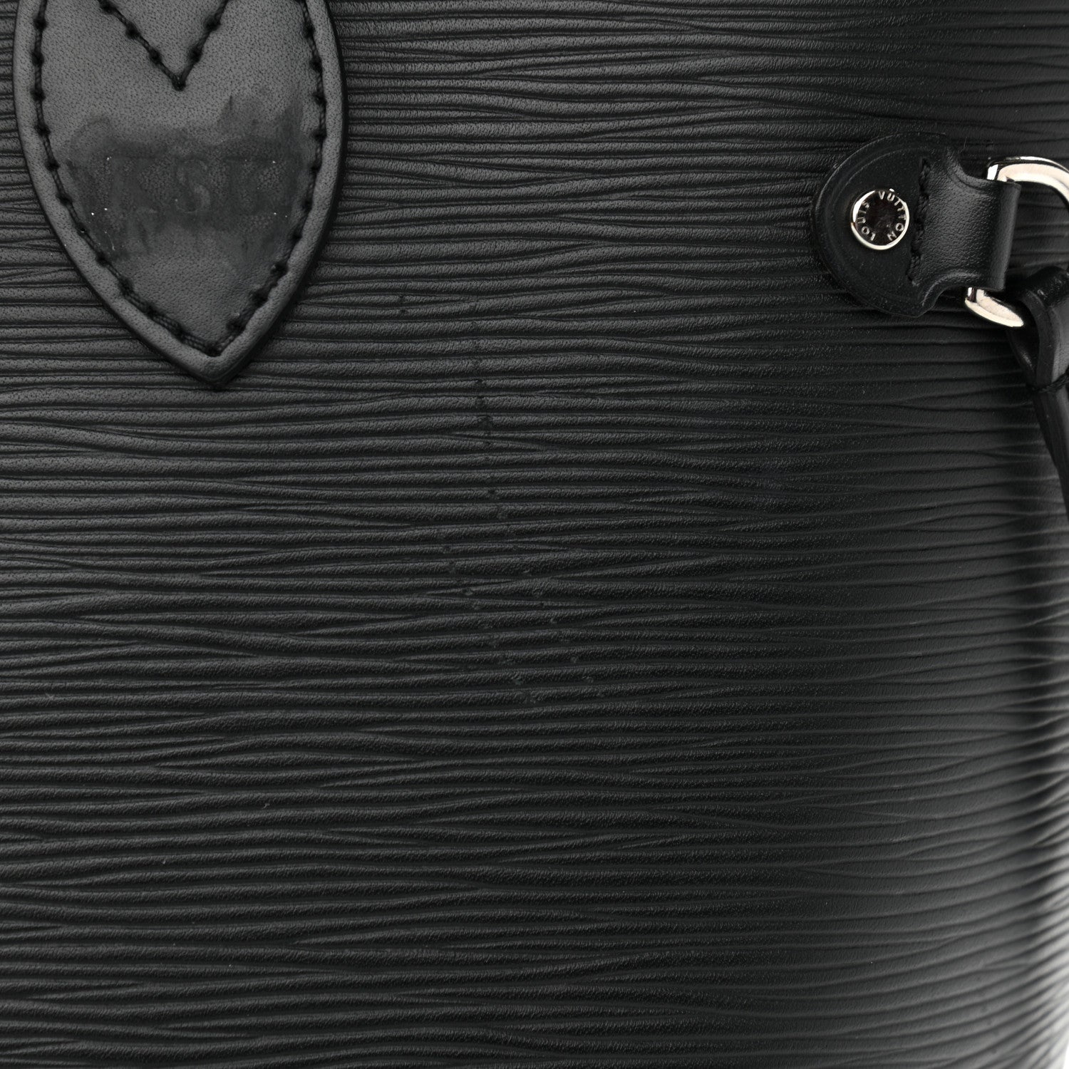 Louis Vuitton Epi Neverfull MM Black 12 of 16