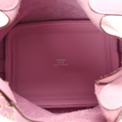 Hermes Swift Micro Lucky Daisy Picotin Lock Mauve Sylvestre 4 of 8