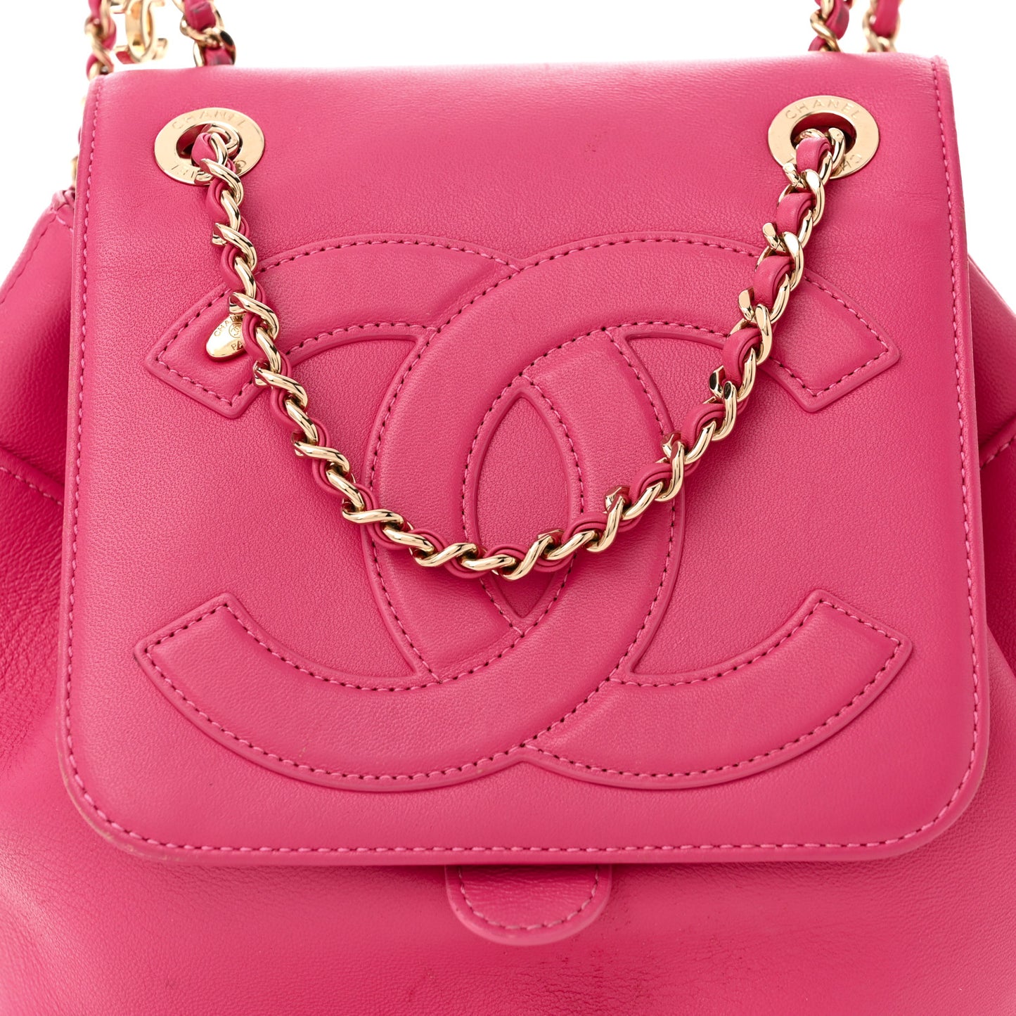 Lambskin CC Mania Backpack Pink