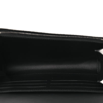Louis Vuitton Calfskin Graphic Print Twist Chain Wallet White Black White Black 5 of 10