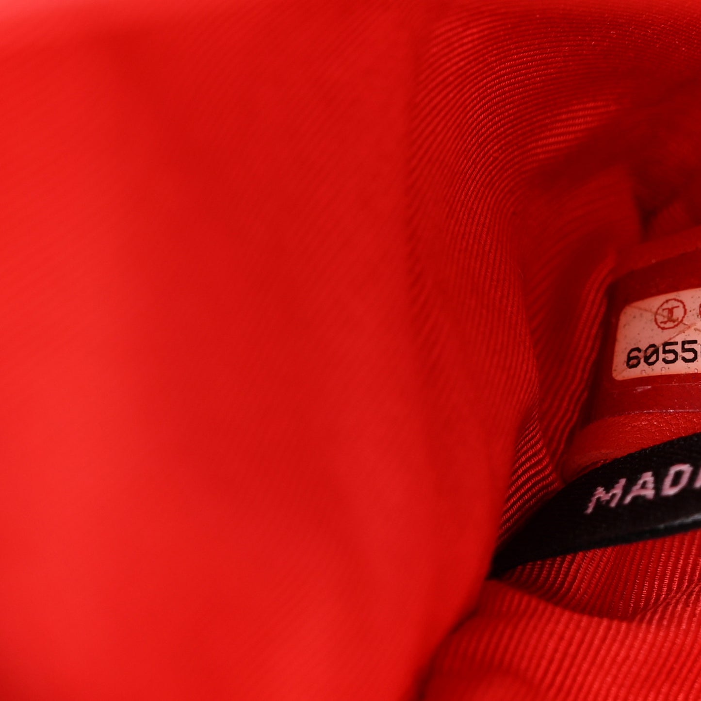 Patent Chocolate Bar Reissue Single Flap Red