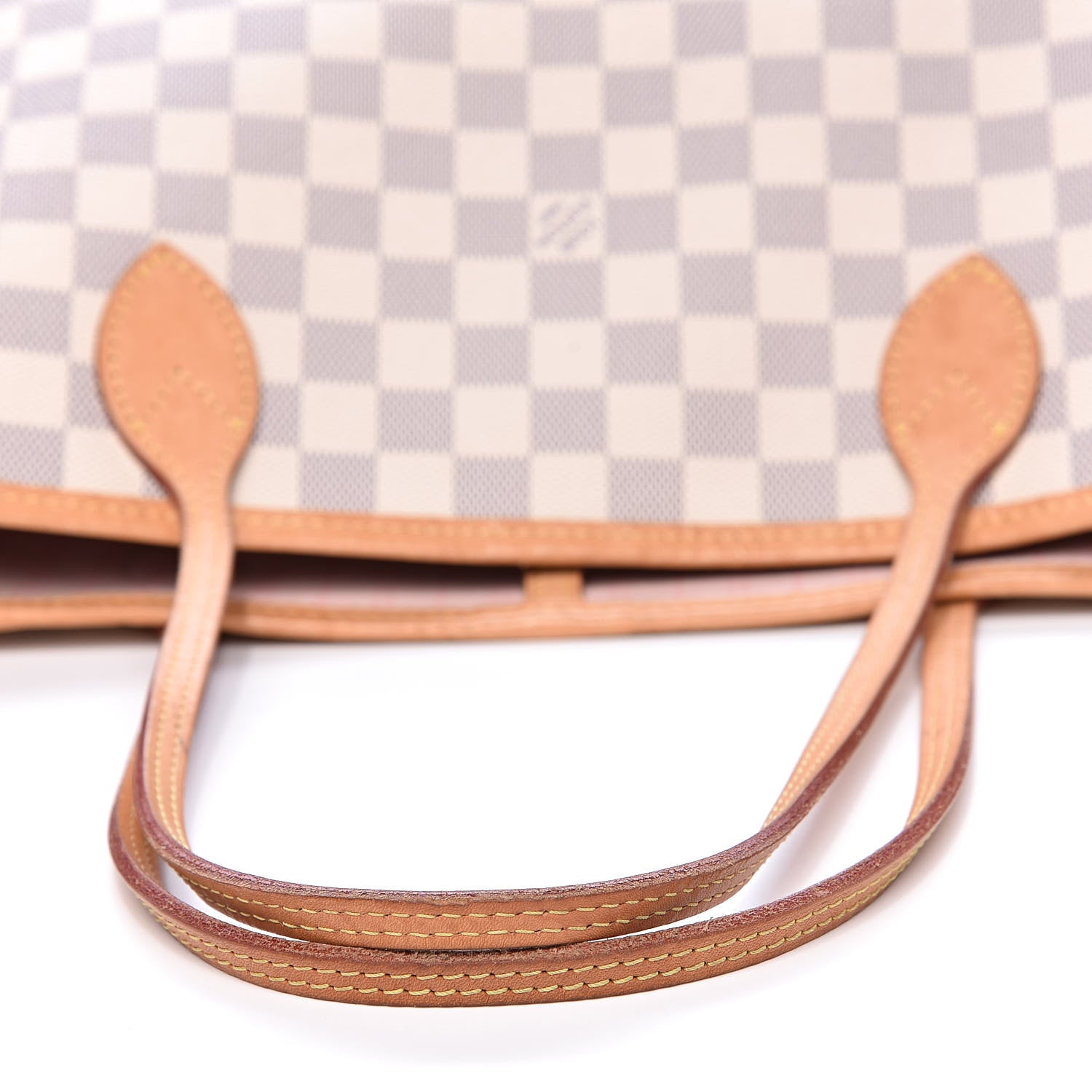 Louis Vuitton Damier Azur Neo Neverfull MM Rose Ballerine 9 of 15