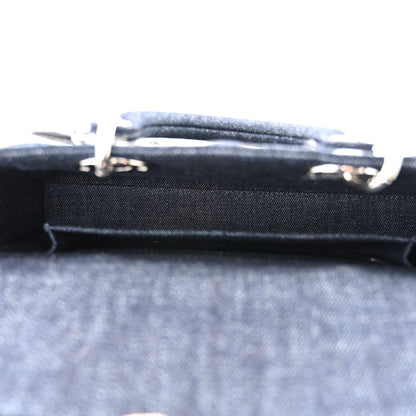 Christian Dior Denim Eyelet Lady D-Joy Blue 5 of 9