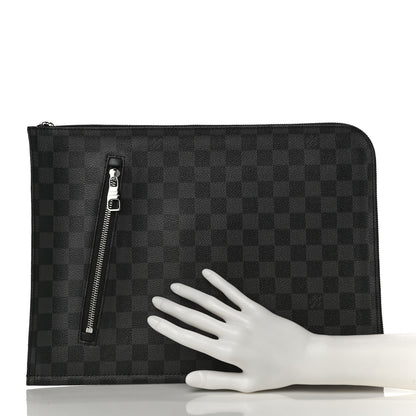 Louis Vuitton Damier Graphite Poche Documents Holder 2 of 11