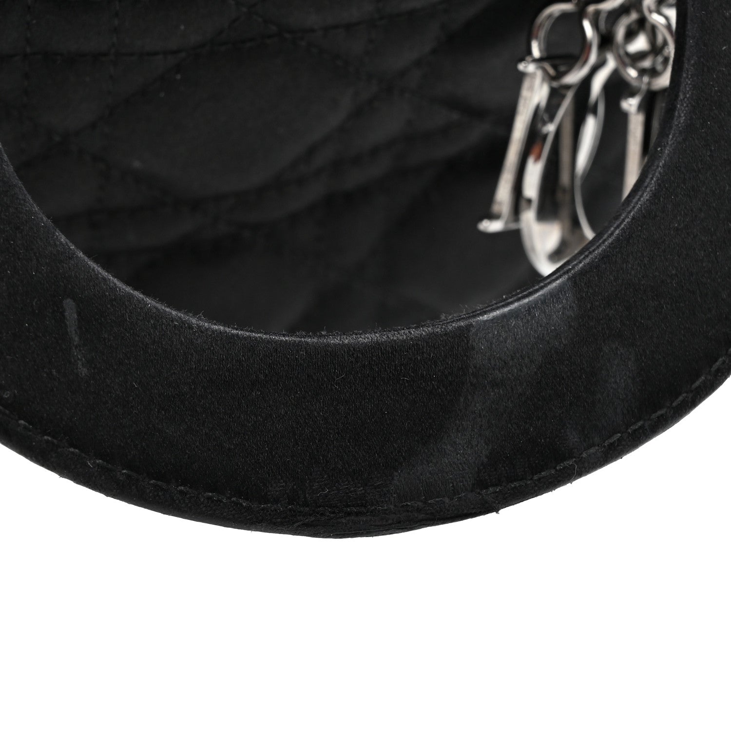 Christian Dior Satin Cannage Mini Lady Dior Black 13 of 20