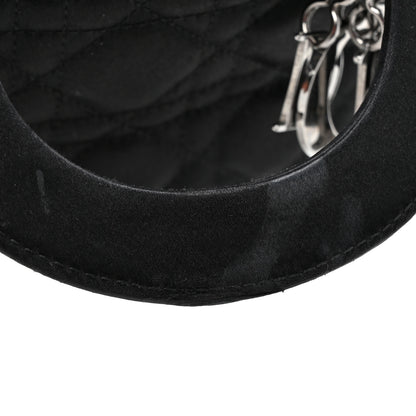 Christian Dior Satin Cannage Mini Lady Dior Black 13 of 20
