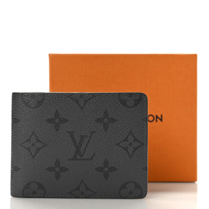 Louis Vuitton Monogram Reverse Eclipse Slender Wallet 9 of 9