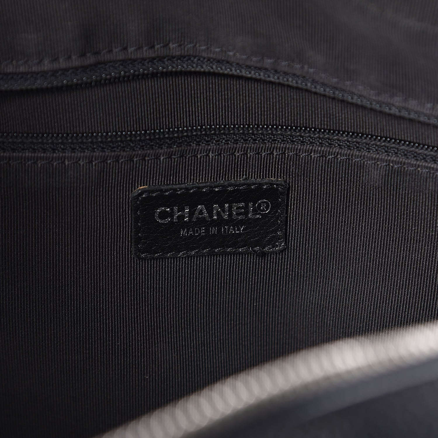 Chanel Caviar Quilted Bowler Black 6 of 12