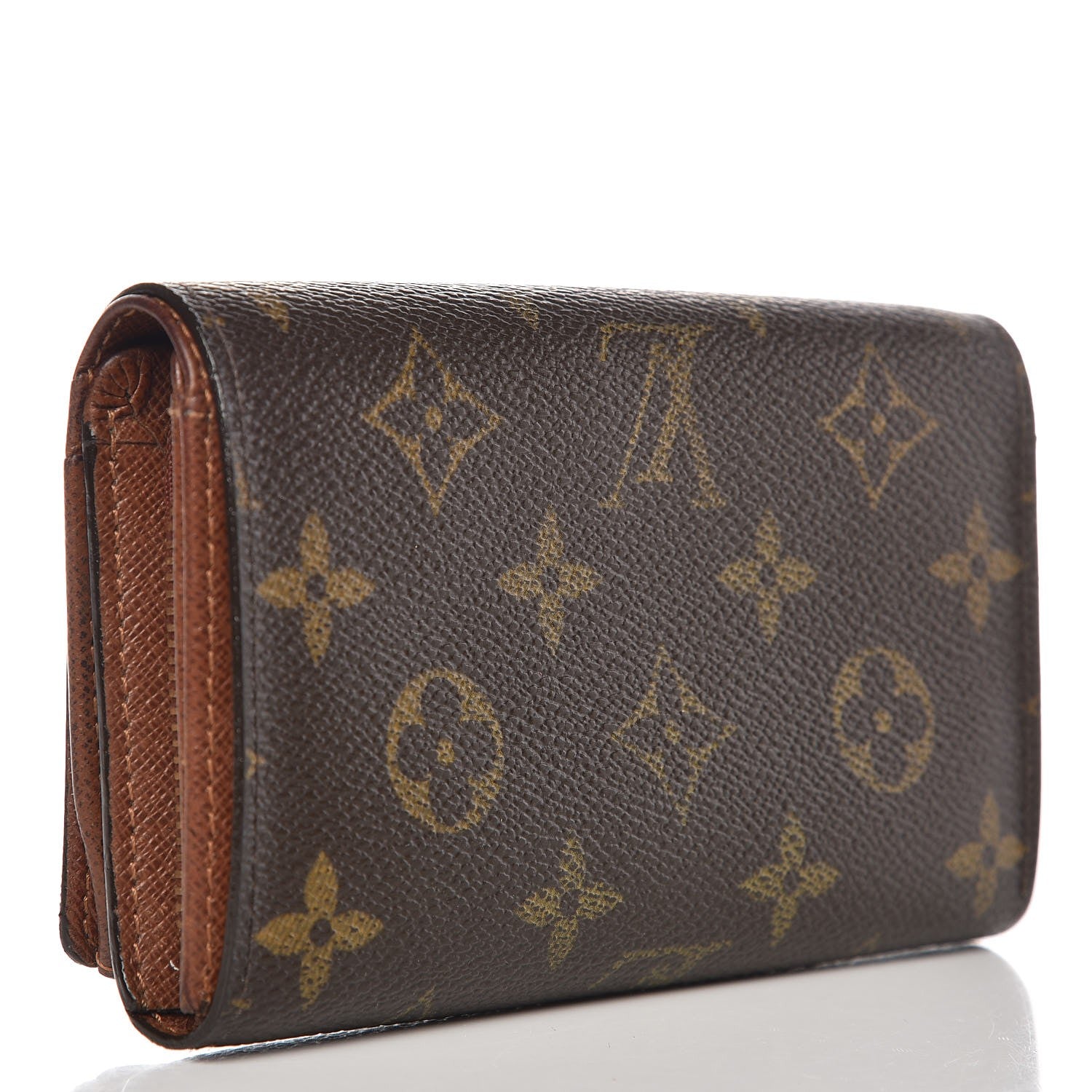 Louis Vuitton Monogram Porte Monnaie Billets Tresor Wallet 3 of 9