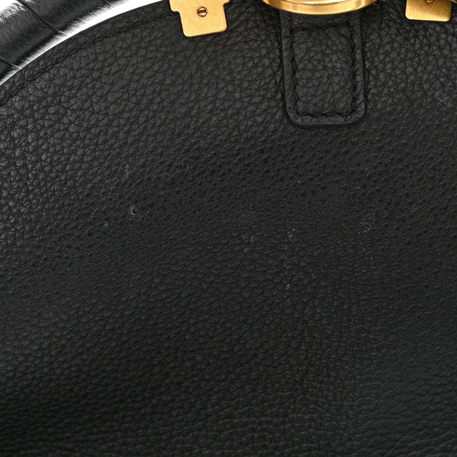 Chloe Calfskin Marcie Hobo Black 13 of 15
