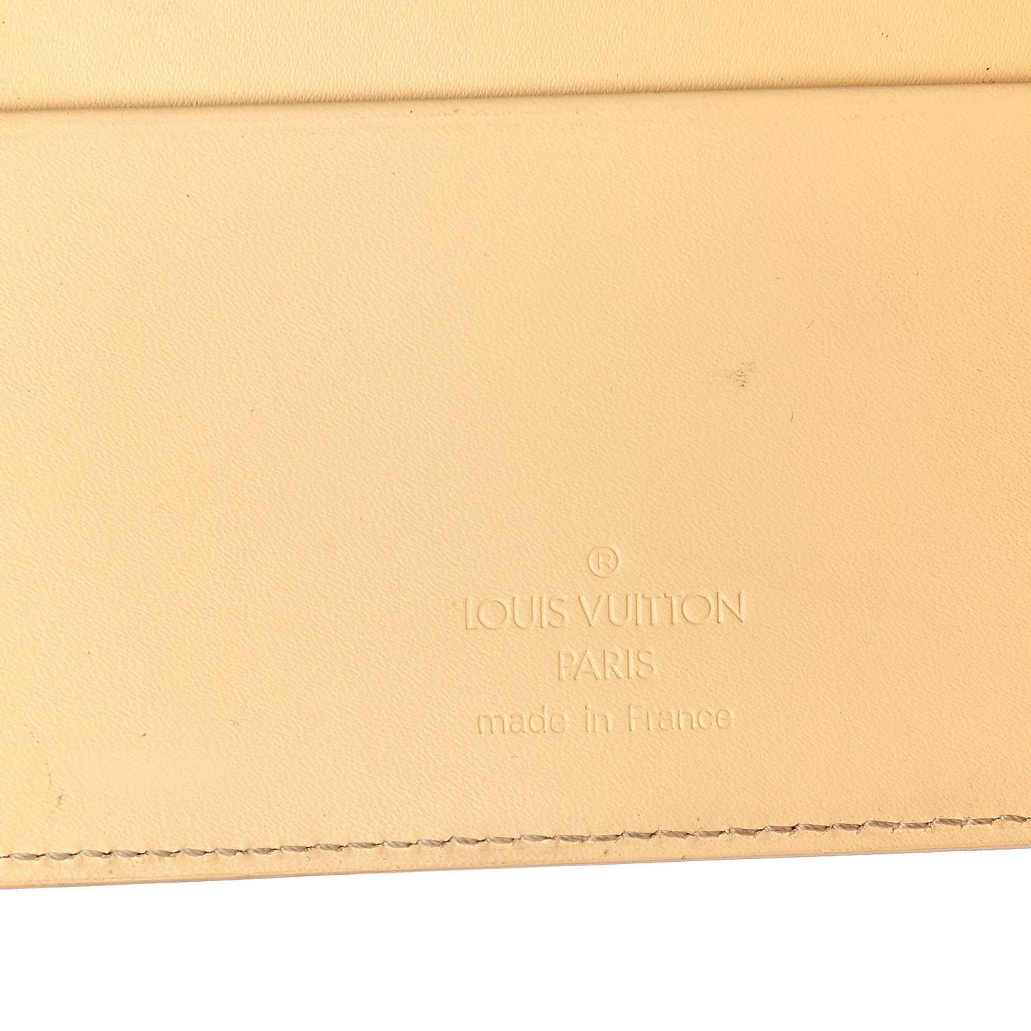 Epi Medium Ring Agenda Cover Vanilla