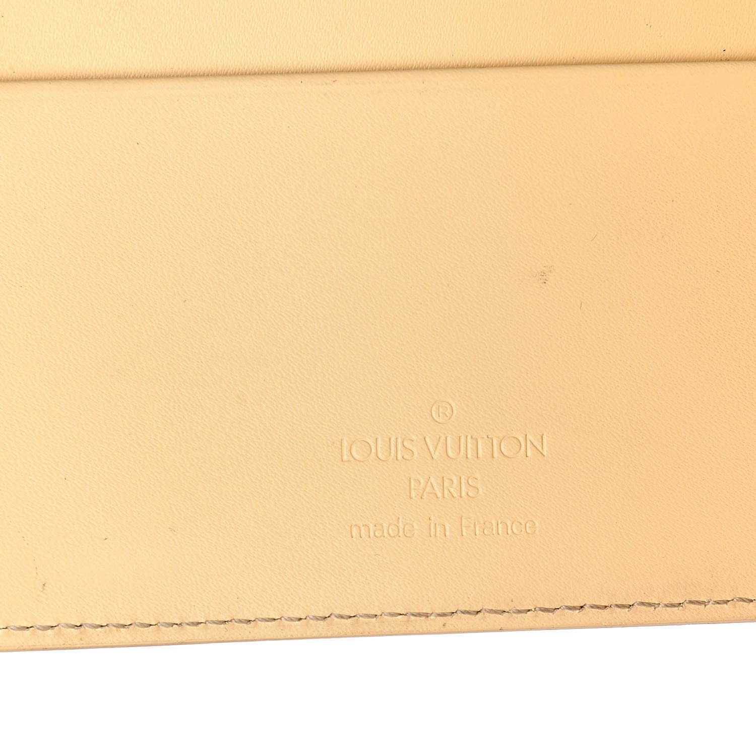Louis Vuitton Epi Medium Ring Agenda Cover Vanilla 6 of 13