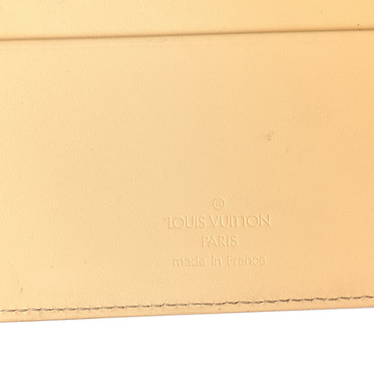 Louis Vuitton Epi Medium Ring Agenda Cover Vanilla 6 of 13