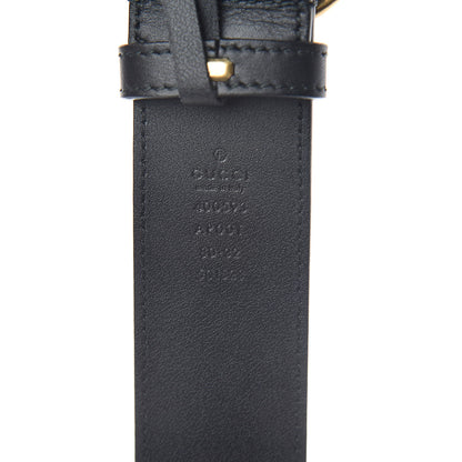Gucci Calfskin Double G 40mm Belt 80 32 Black 4 of 6
