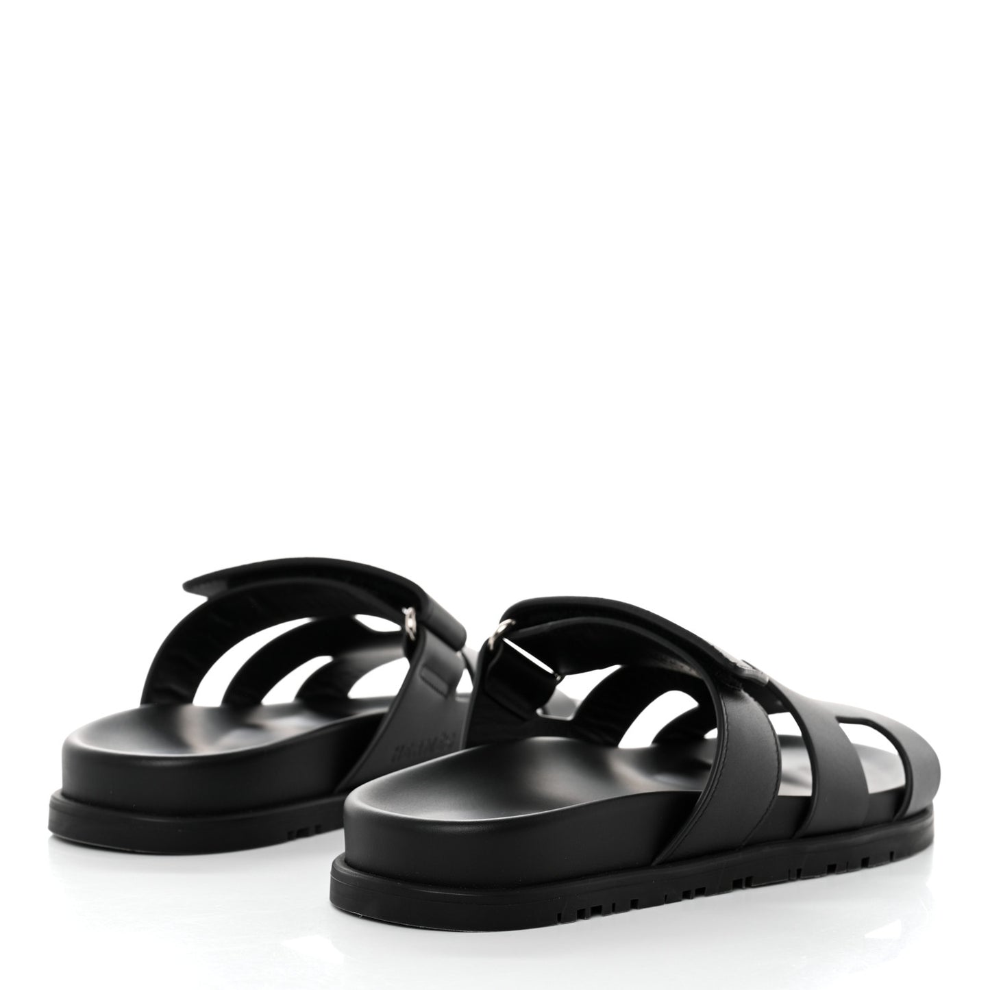 Calfskin Womens Chypre Sandals 36 Black