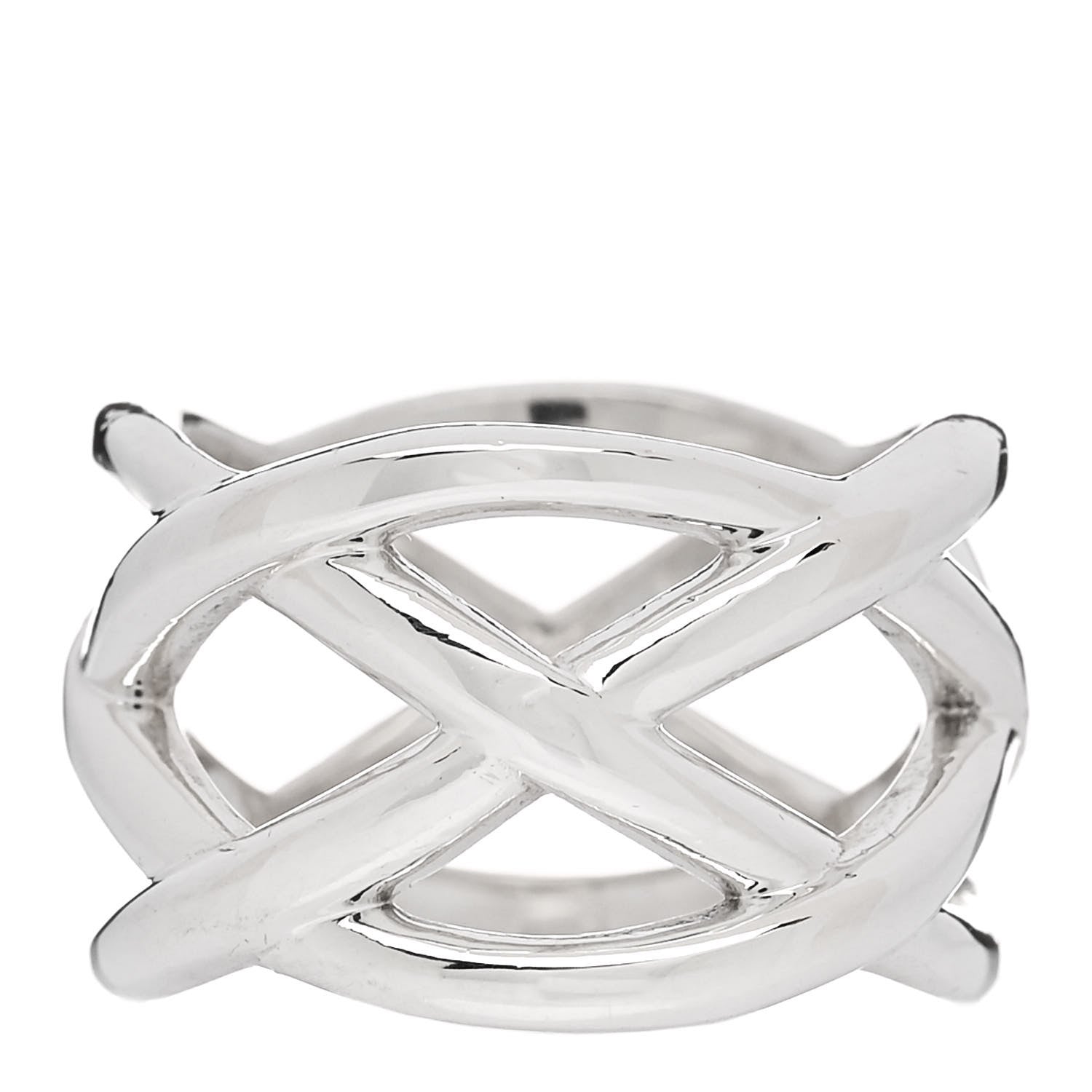 Tiffany Sterling Silver Celtic Knot Ring 47 4.25 3 of 4