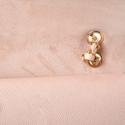 Chanel Grained Calfskin Medium Classic Pure Double Flap Nude 9 of 10